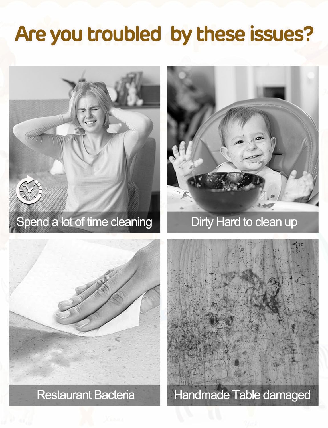 KAshack bird-design placemats provide visual stimulation during meals