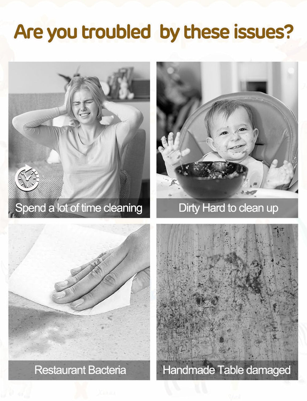 KAshack bird-design placemats provide visual stimulation during meals