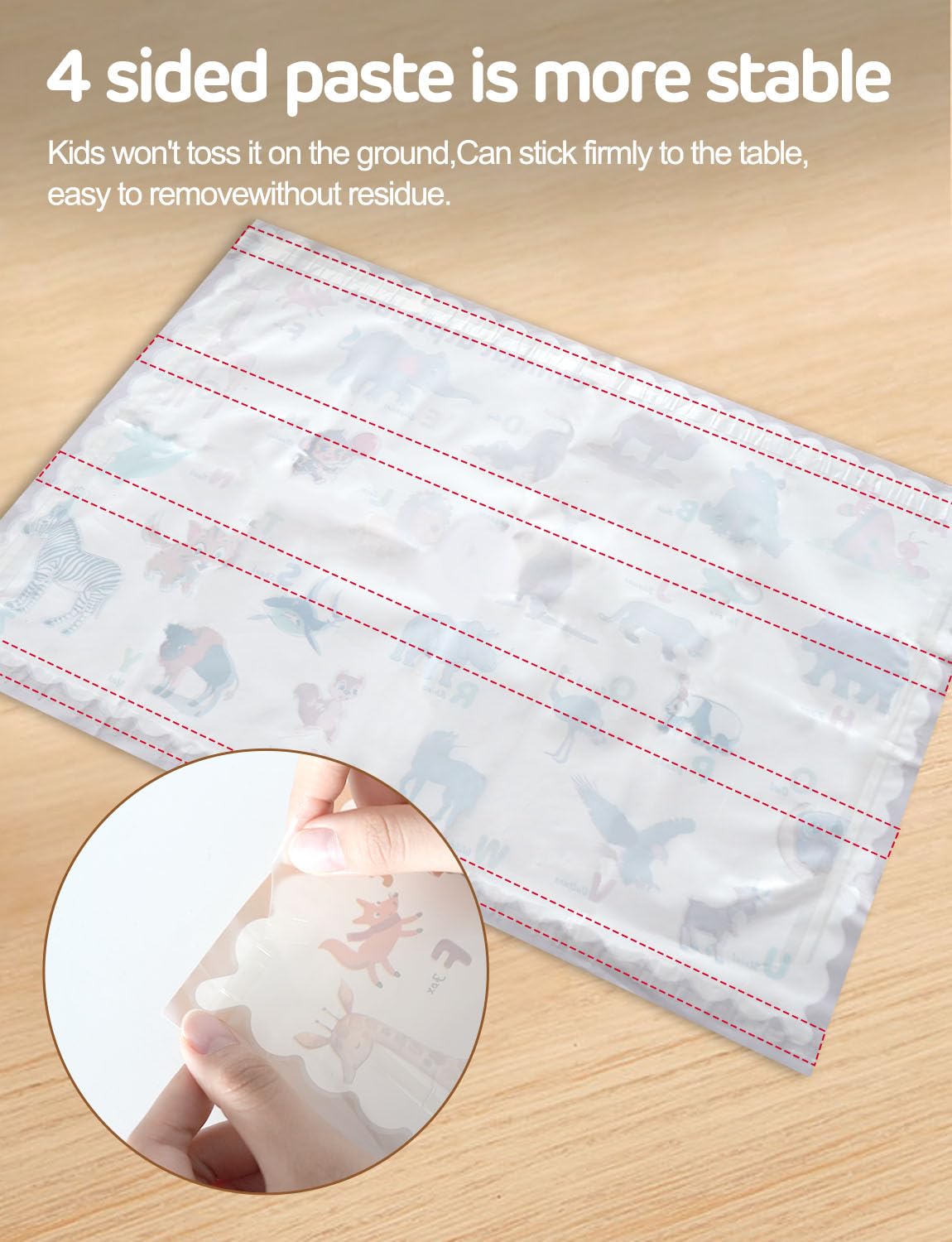 KAshack waterproof placemats protect surfaces from spills and stains