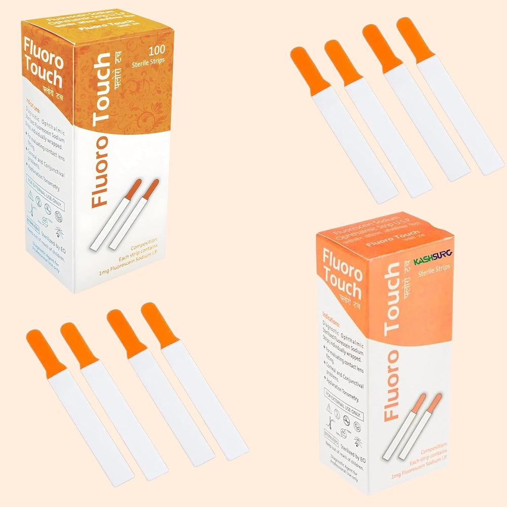 KASHSURG CE certified Ophthalmic Fluoro Touch Strips