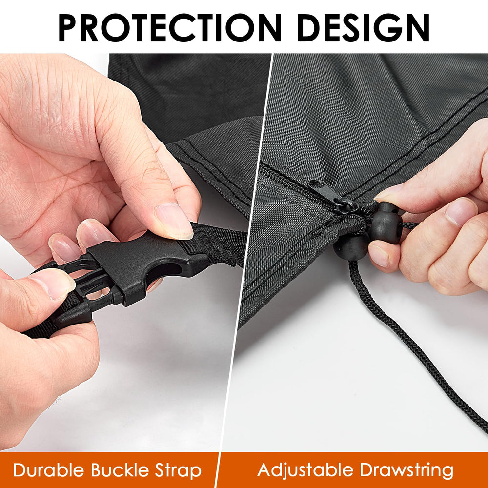 Kasla Baby Swing Cover with easy-on-off zipper for simple installation.