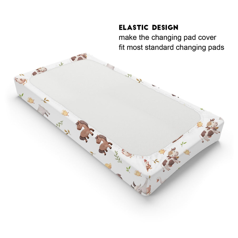 KASTLEE 32x16 changing pad cover provides secure, snug fit