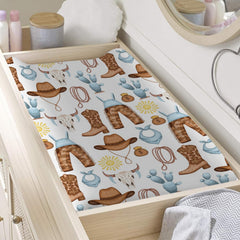 KASTLEE pad cover featuring cactus design for stylish nursery and easy machine washing