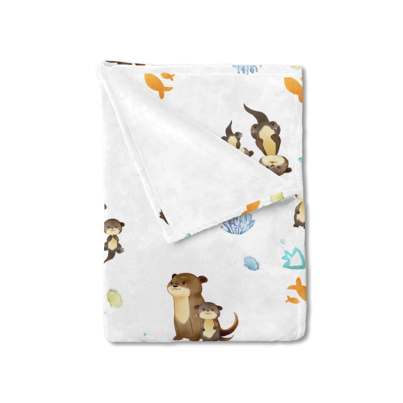 KASTLEE baby sea otter blanket 30x40 cozy warmth for newborns and toddlers.