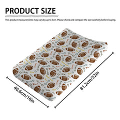 KASTLEE changing pad cover 32x16x5 fits most pads with an elastic edge.