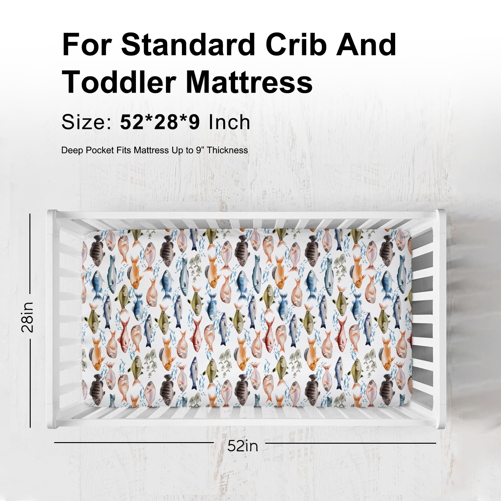 KASTLEE elastic-band crib sheet provides 360-degree coverage for secure fit