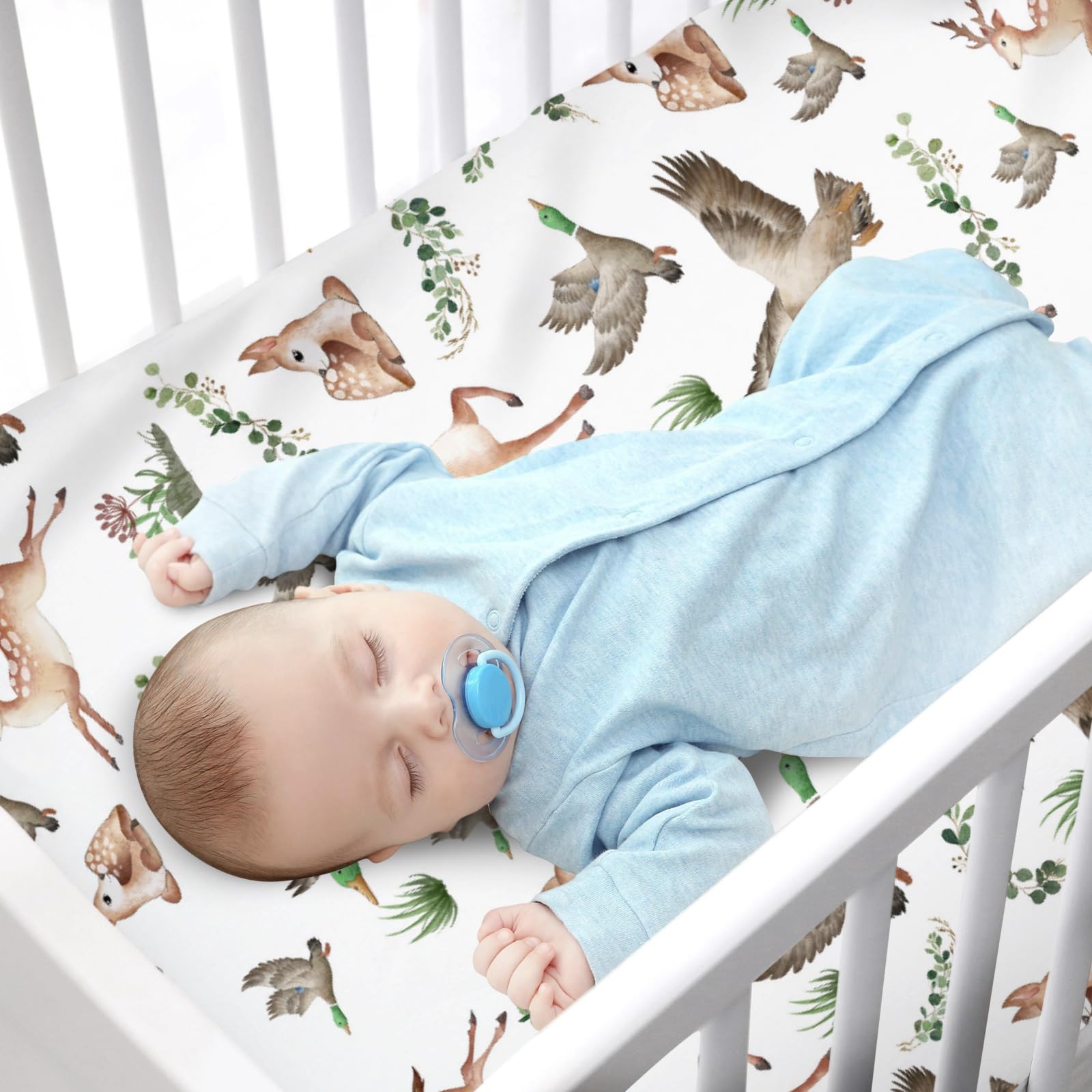 KASTLEE lightweight breathable sheet ideal for crib and toddler beds