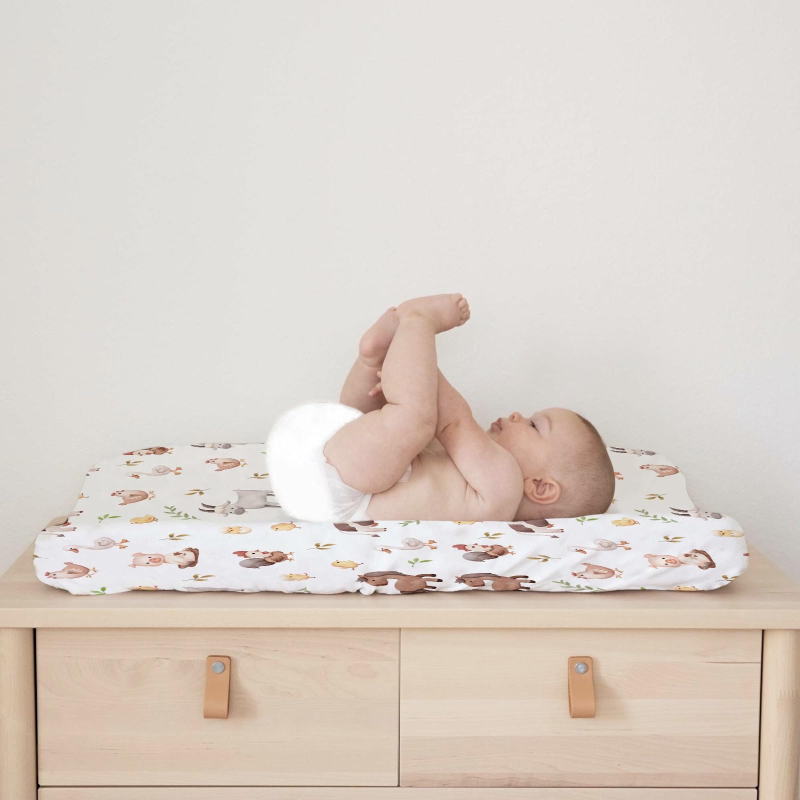 KASTLEE machine washable changing pad cover dries quickly for busy households