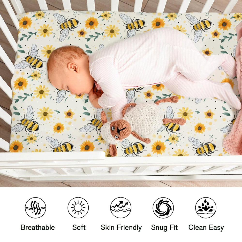 KASTLEE unisex baby sheet suitable for boys or girls.