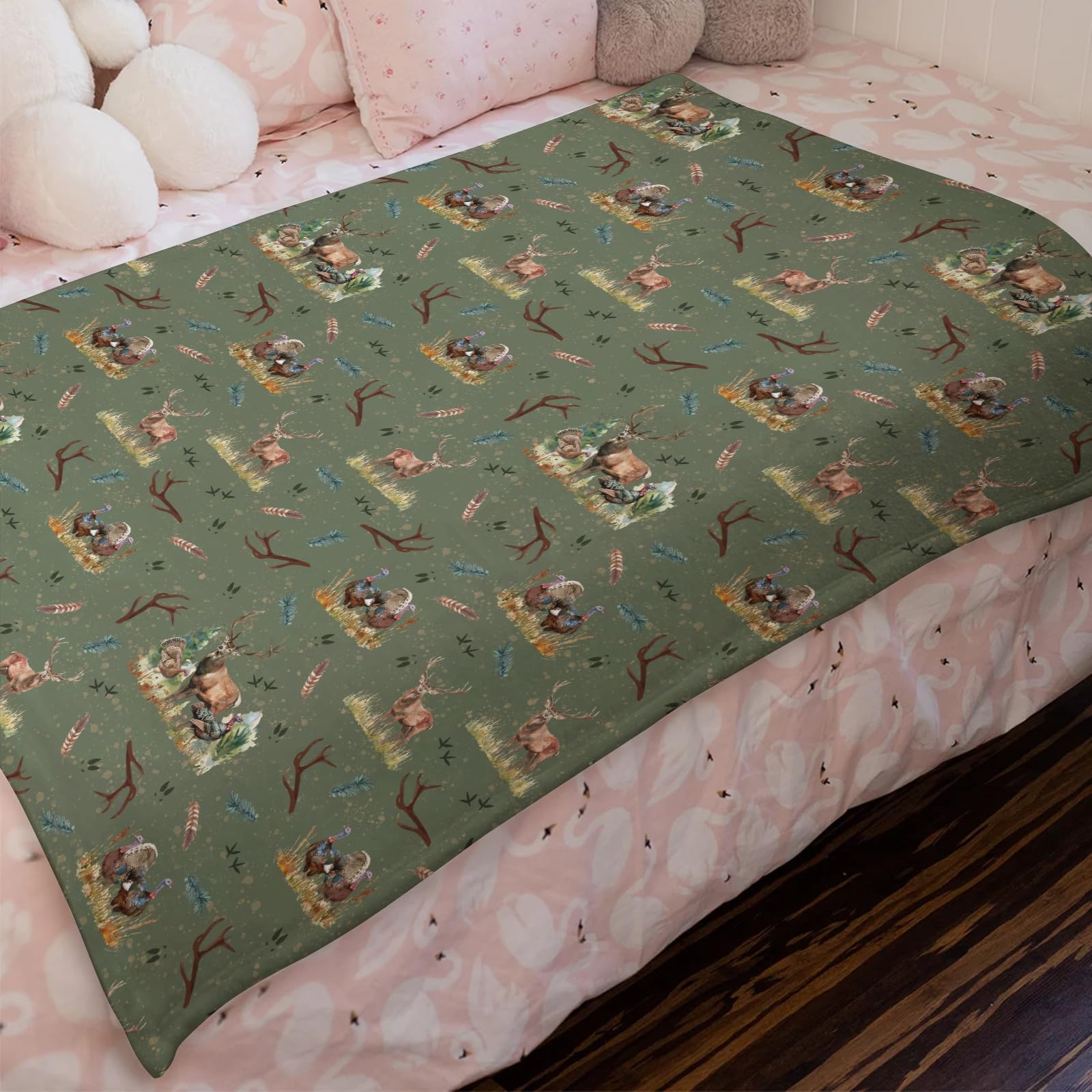 Multiple sizes available for newborns to growing children with KASTLEE blanket.