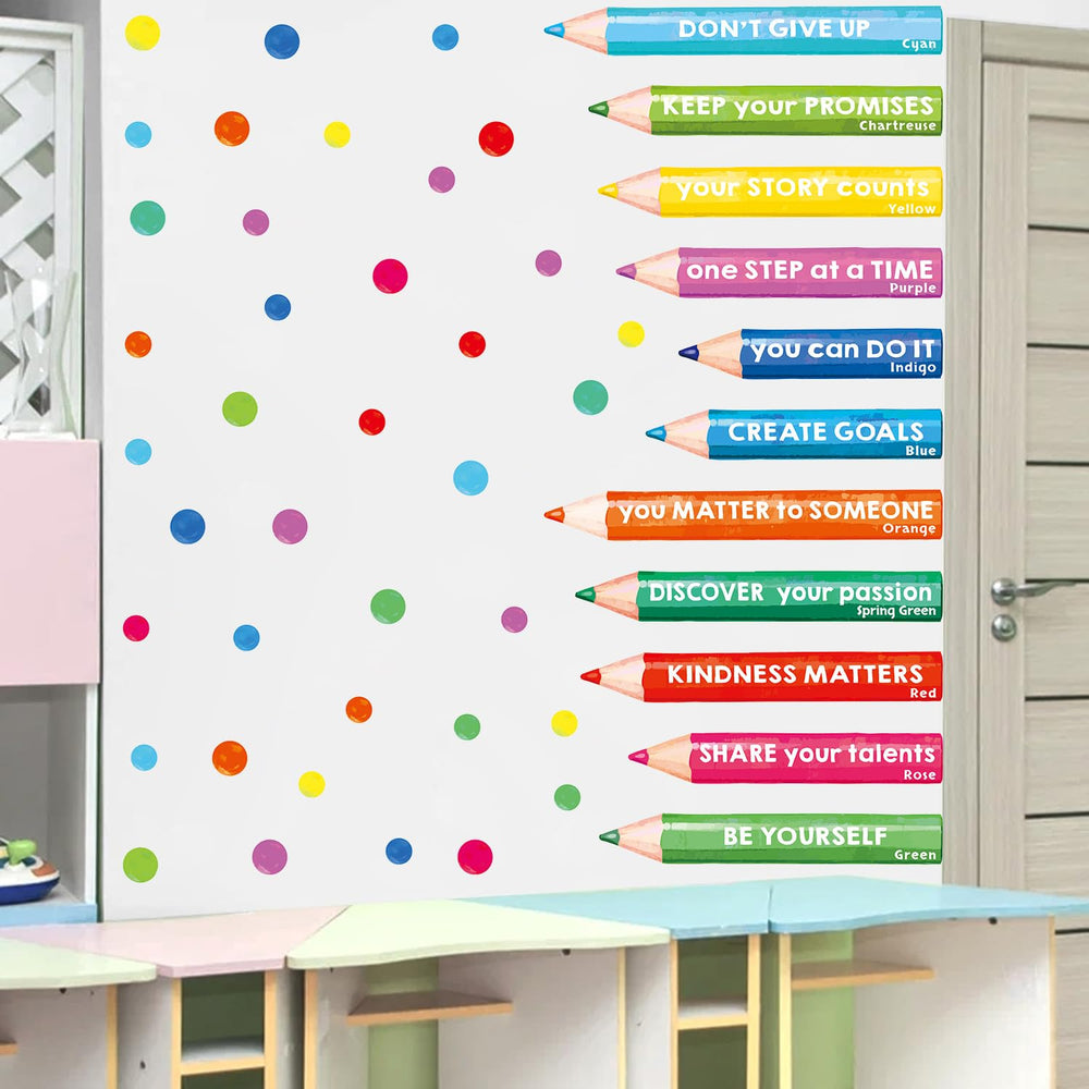 Kasubeso polka dots pattern adds cheerful energy to nurseries.