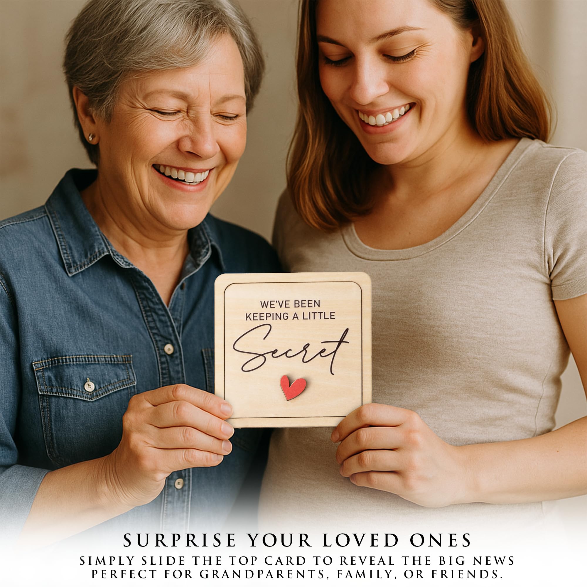 KATINAT first grandparent gift, a sentimental keepsake for new grandparents.