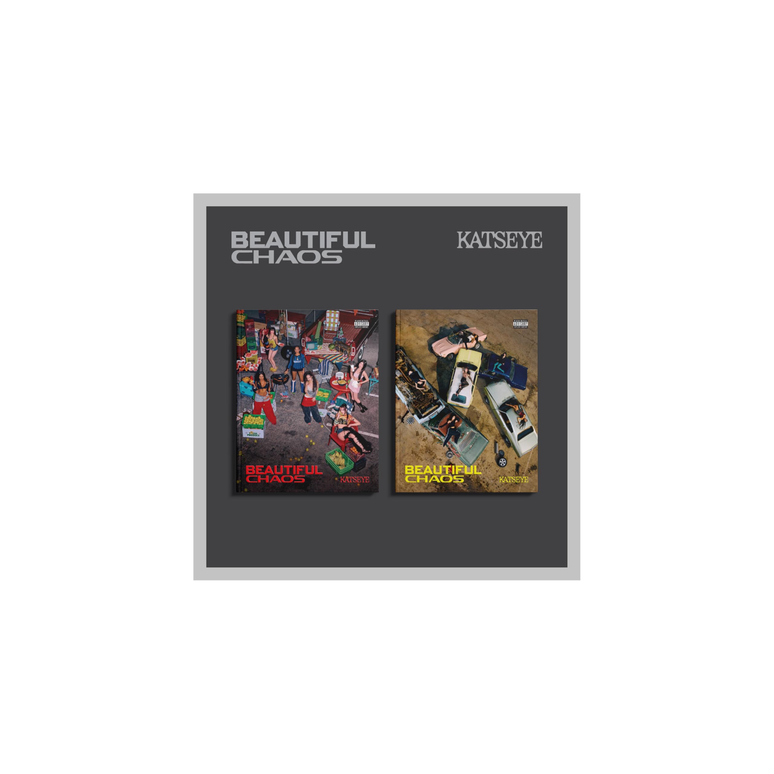 katseye beautiful chaos ep sealed packaging highlights authenticity and secure delivery