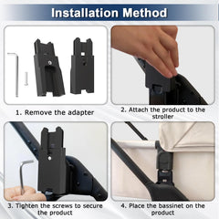 Katywixu Nuna Swiv compatibility connector supports safe, quick installation.