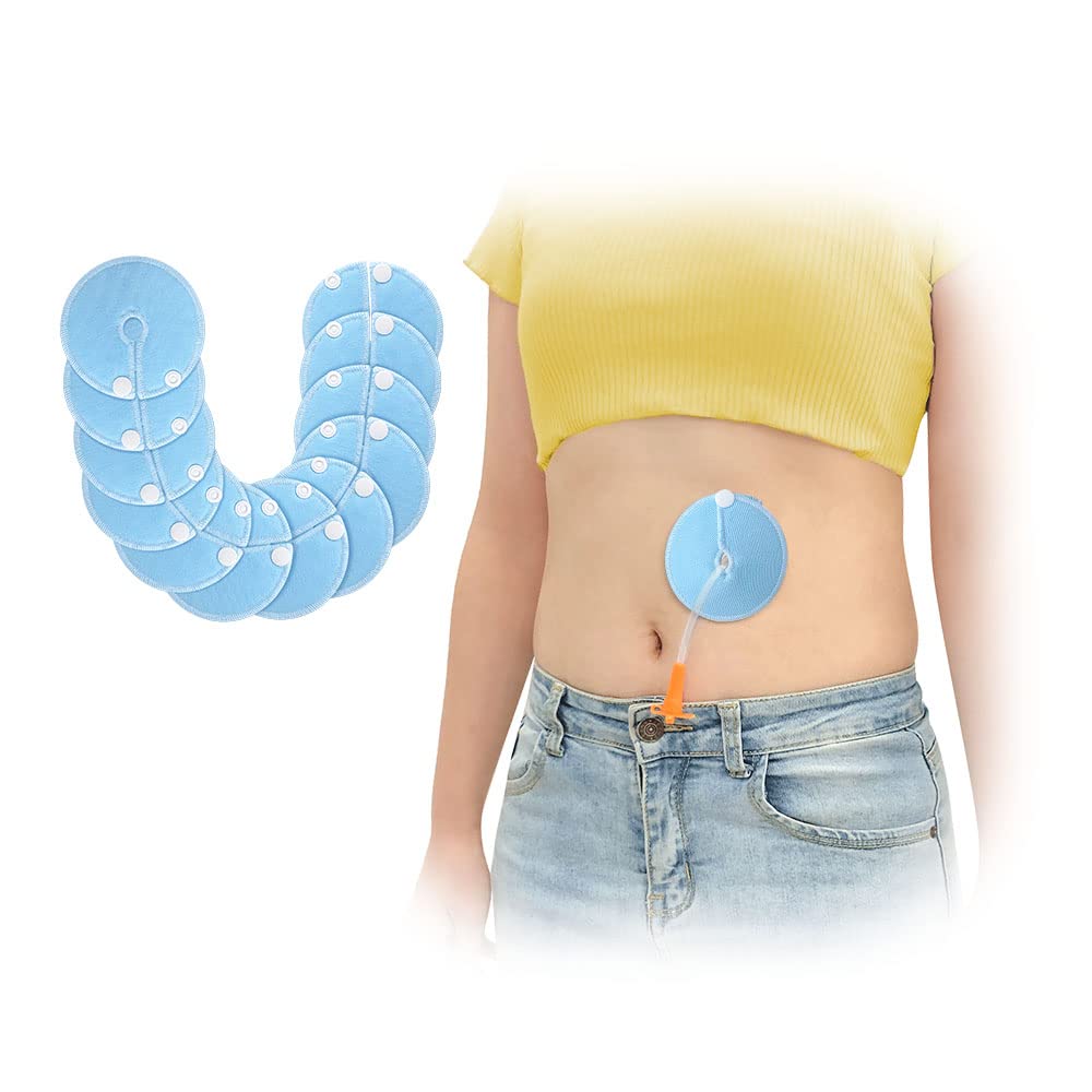 KAVIL G-Tube button cover; 3-inch diameter for discreet under-clothing wear.
