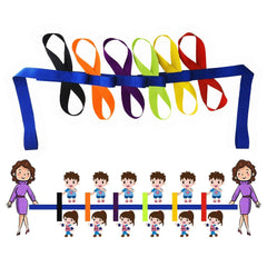 KAVIL Walking Rope for preschool line-up with rings keeps children together.