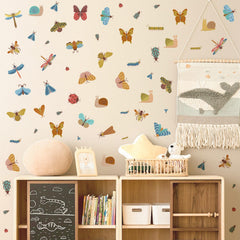 Kazova insect wall decals butterfly brighten nursery with removable, mess-free style