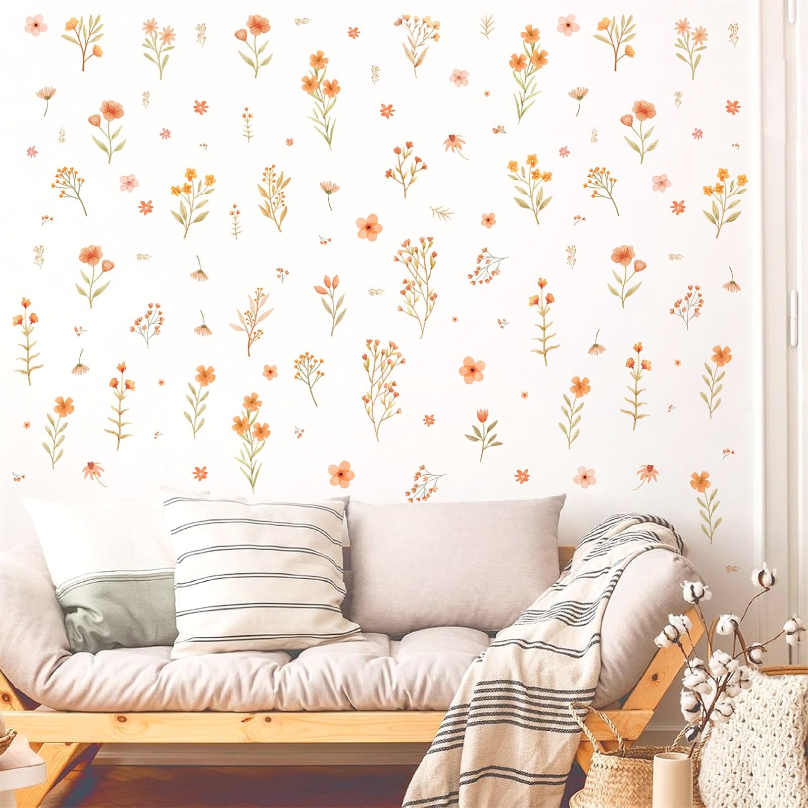 Kazova easy peel-and-stick use for quick decorating changes.