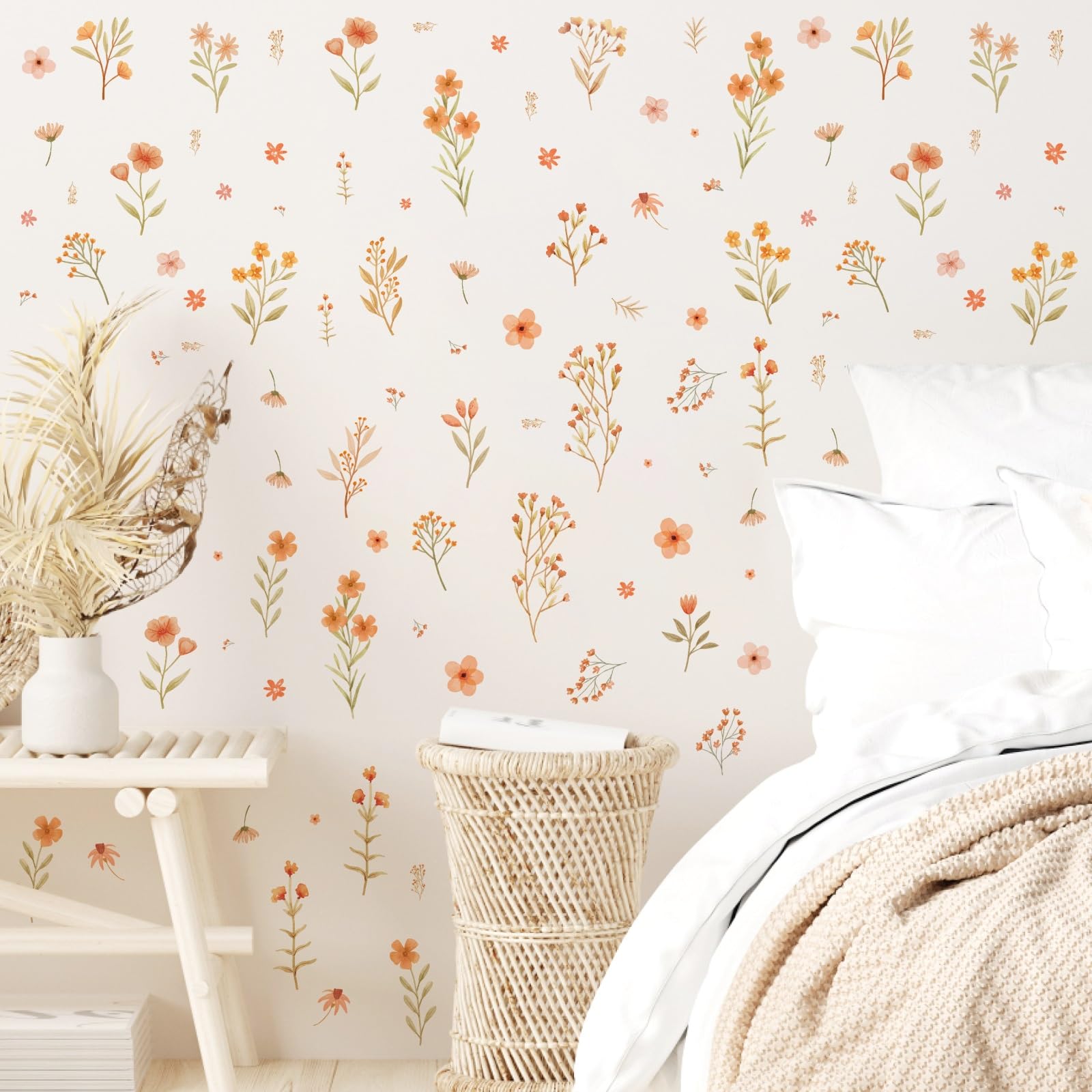 Kazova removable wall decals leave minimal residue on clean surfaces.