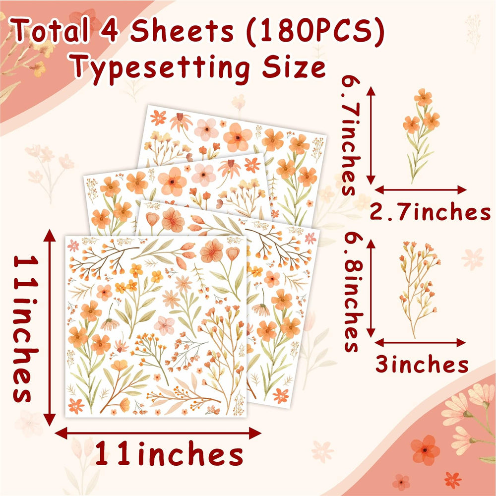 Kazova watercolor floral wall decals add playful charm to nurseries and bedrooms.