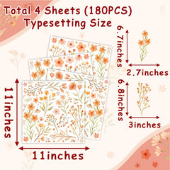 Kazova watercolor floral wall decals add playful charm to nurseries and bedrooms.