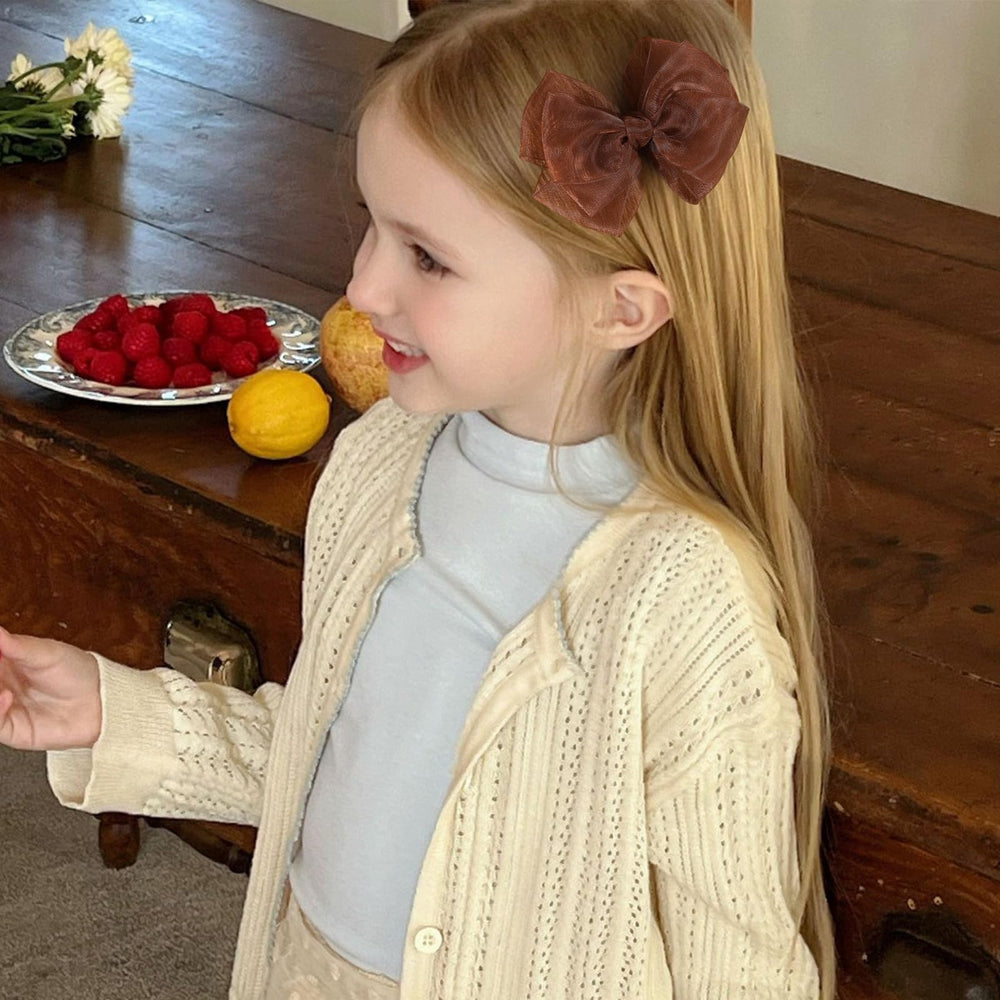 Two-pack gift-ready packaging featuring brown mesh bows