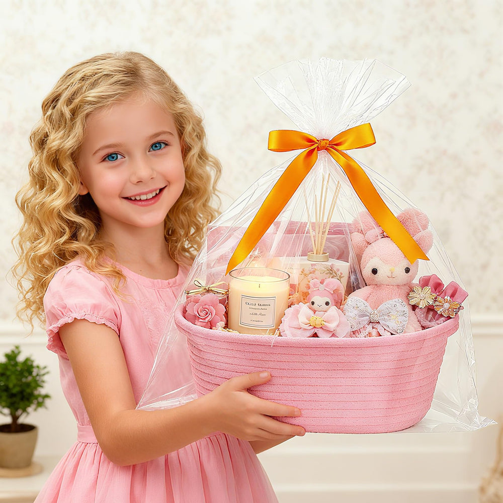 KCKLYY gift wrapping kit with bags and ribbons for festive presentation