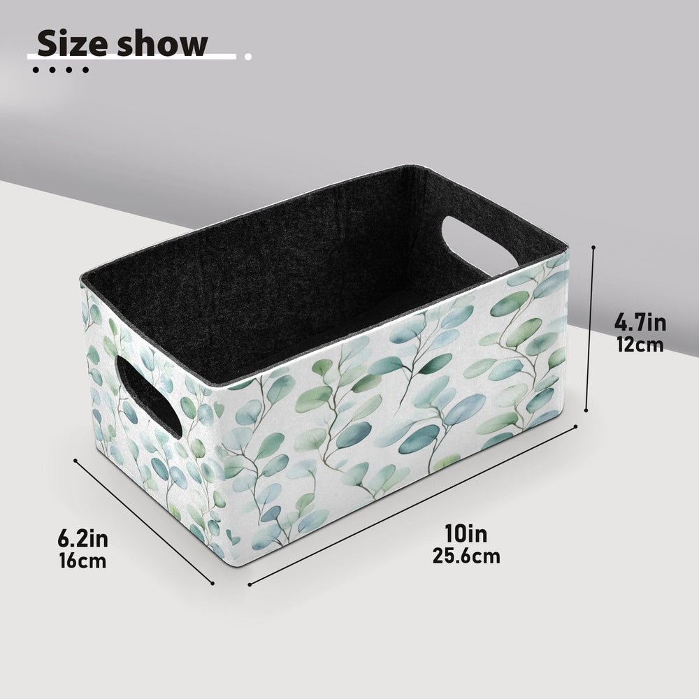 Kcldeci foldable storage bin compact design saving space in a closet