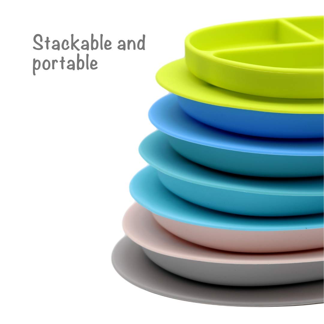 Kcuina toddler-friendly design promotes self-feeding and independence.
