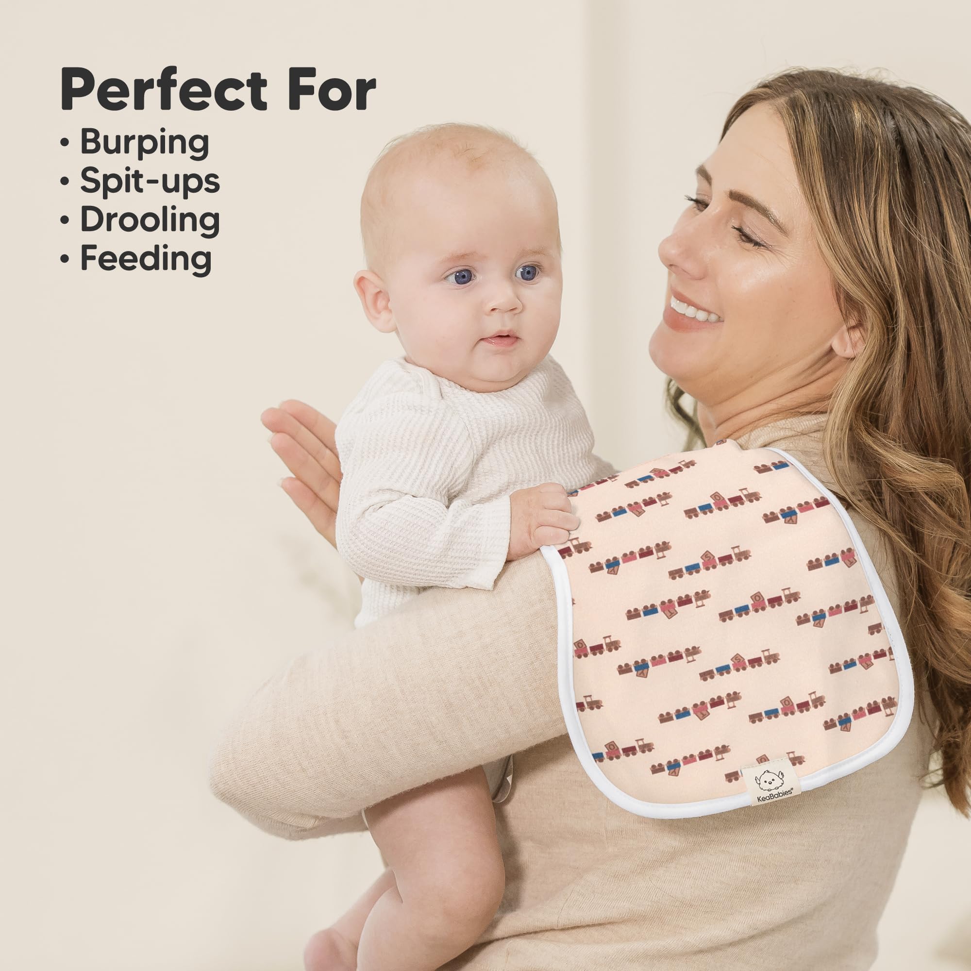 KeaBabies gender-neutral design matches any outfit for everyday wear.