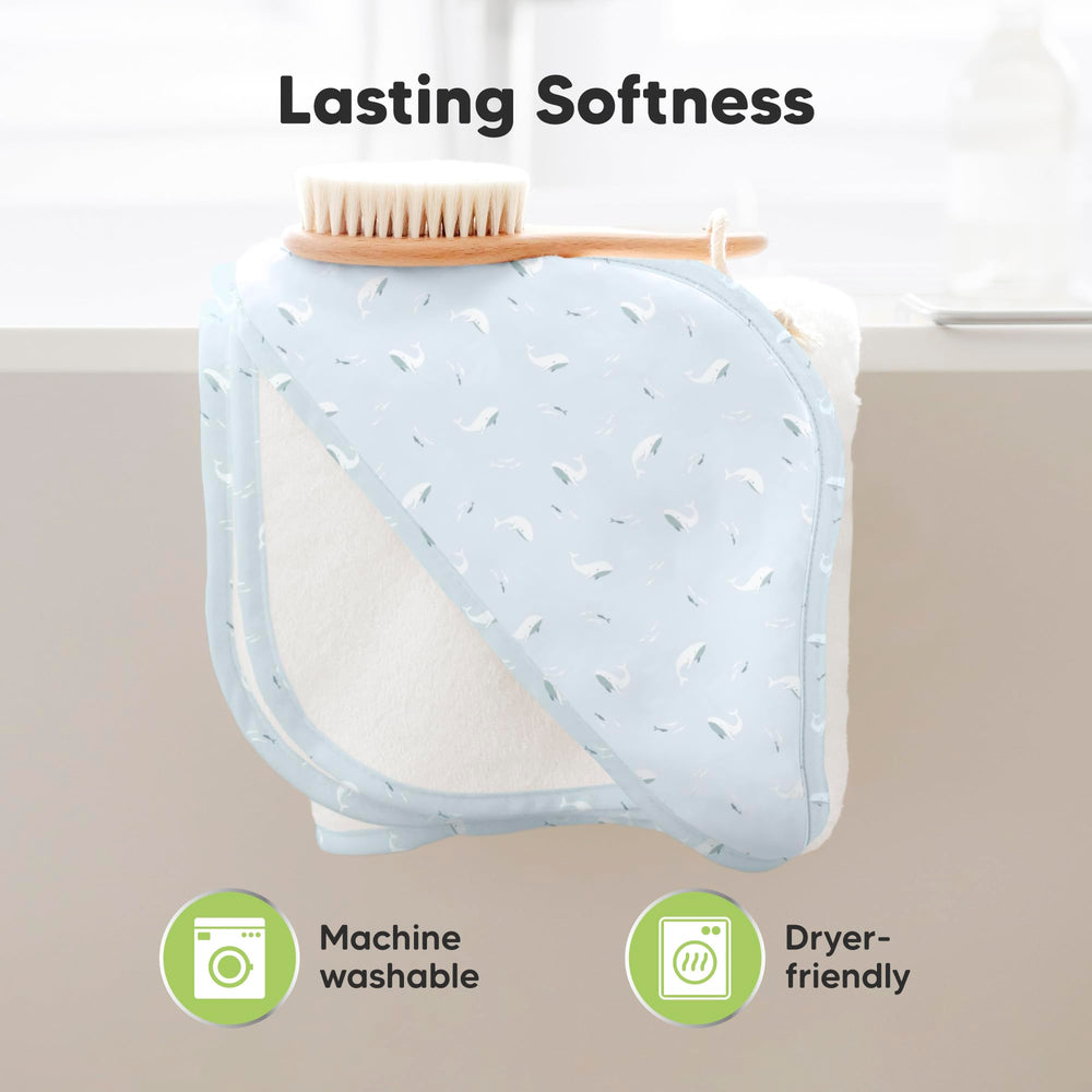KeaBabies gift box-ready towel for baby showers