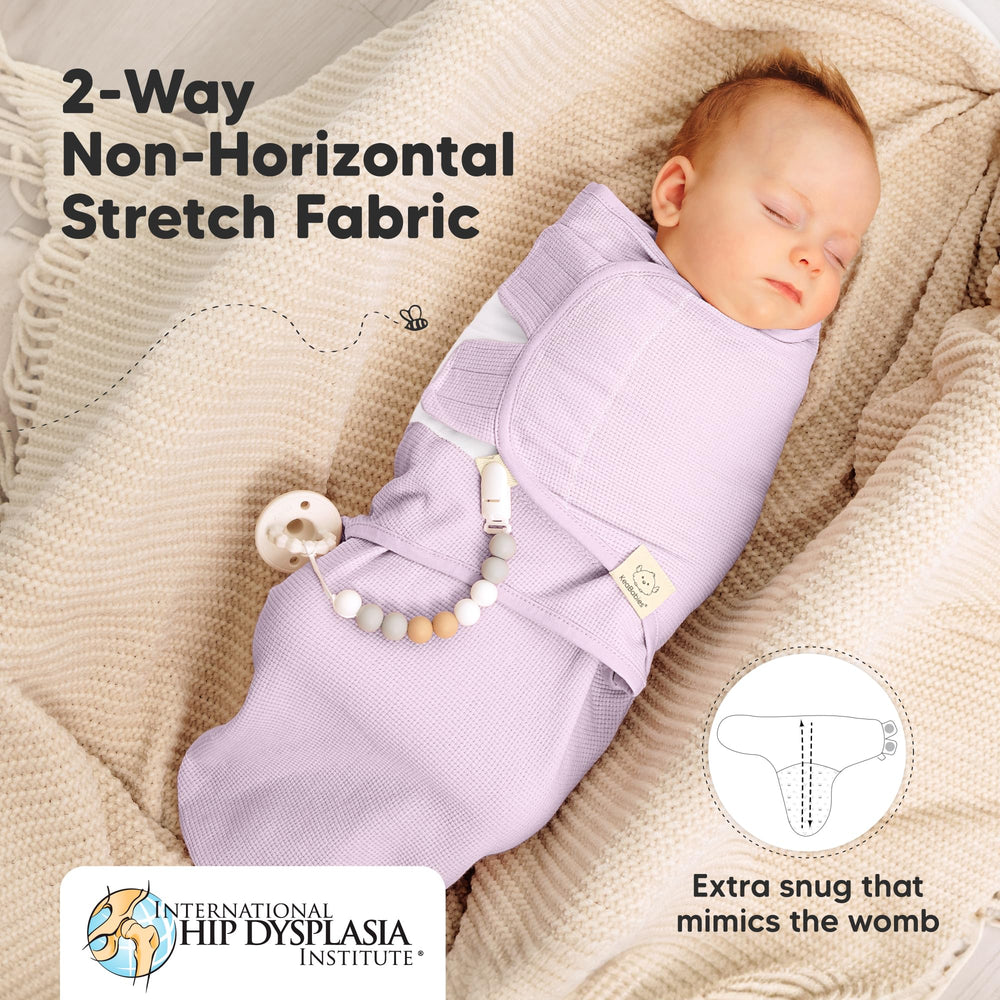 KeaBabies lightweight 0.5 TOG swaddle suitable for all seasons