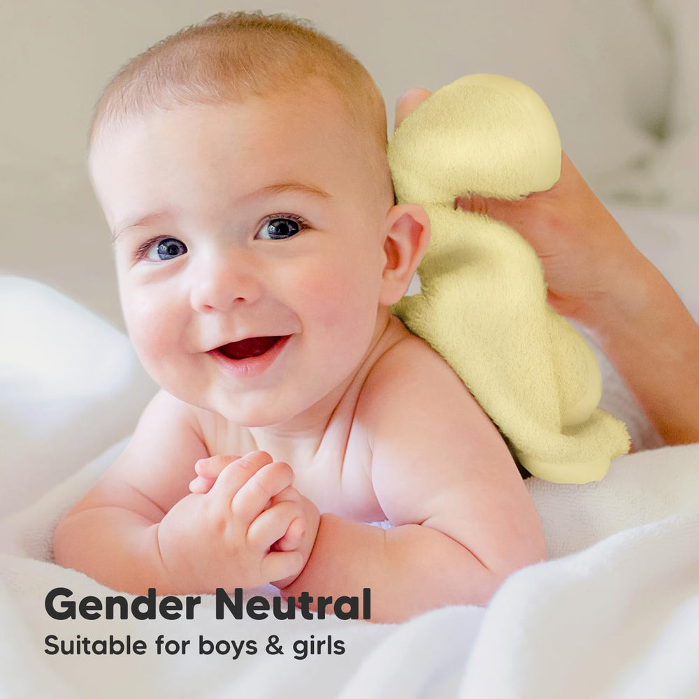 KeaBabies 10x10 face cloths offer gentle cleansing and quick drying.