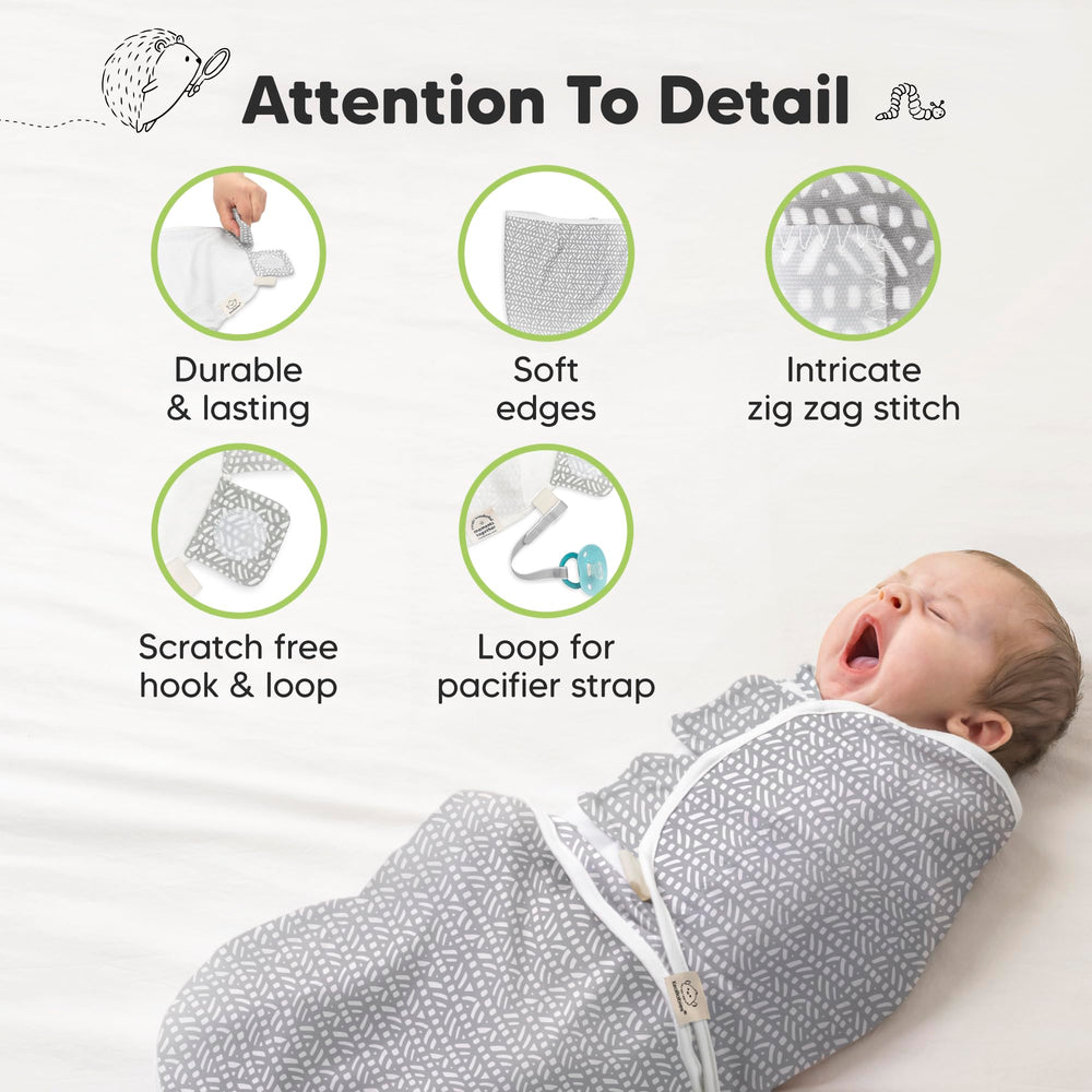KeaBabies 2-way stretch knit for durability and lasting comfort