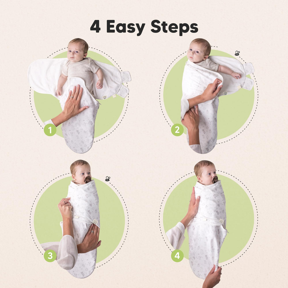 KeaBabies FabTech 2-way stretch knit adds durability and snug fit