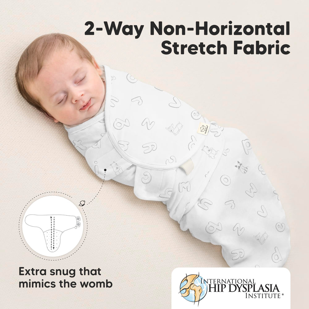 KeaBabies 2-way stretch knit adds durability and comfort