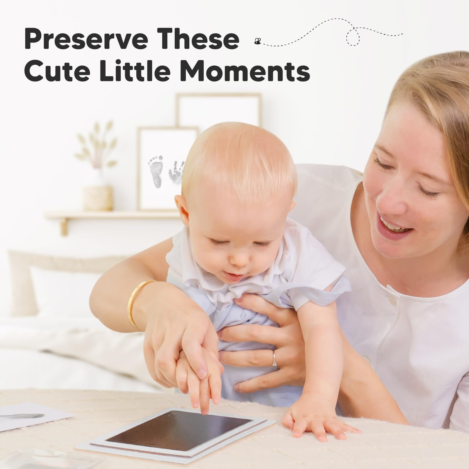KeaBabies step-by-step manual included for easy imprinting