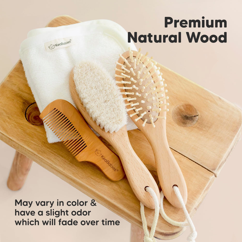KeaBabies 3-in-1 baby grooming kit ready for newborn care