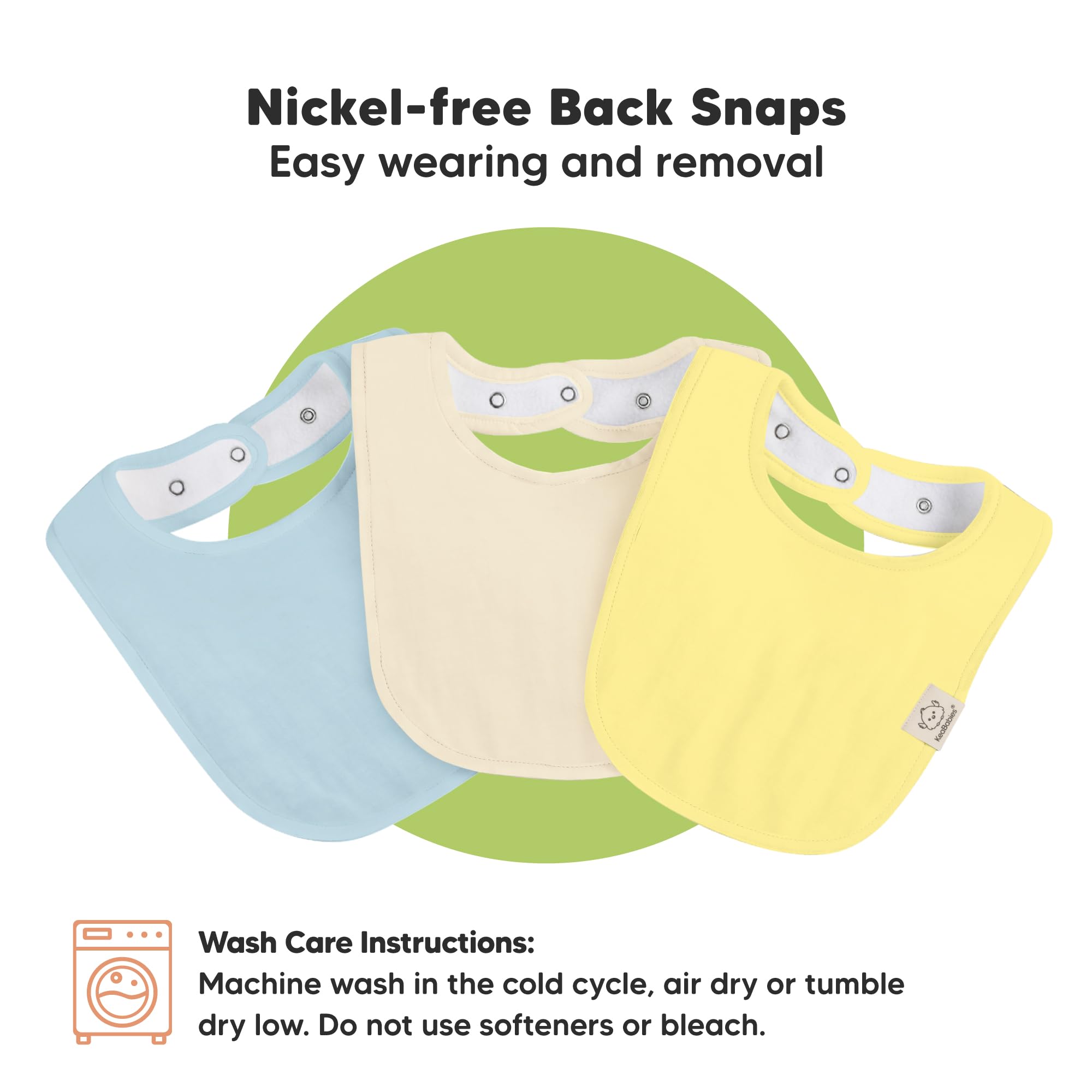 From newborn to 24 months, adjustable closures grow with your baby