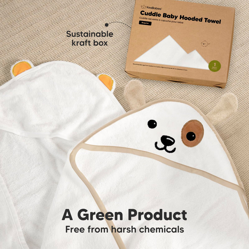 KeaBabies adorable bath time design adds warmth to routines.