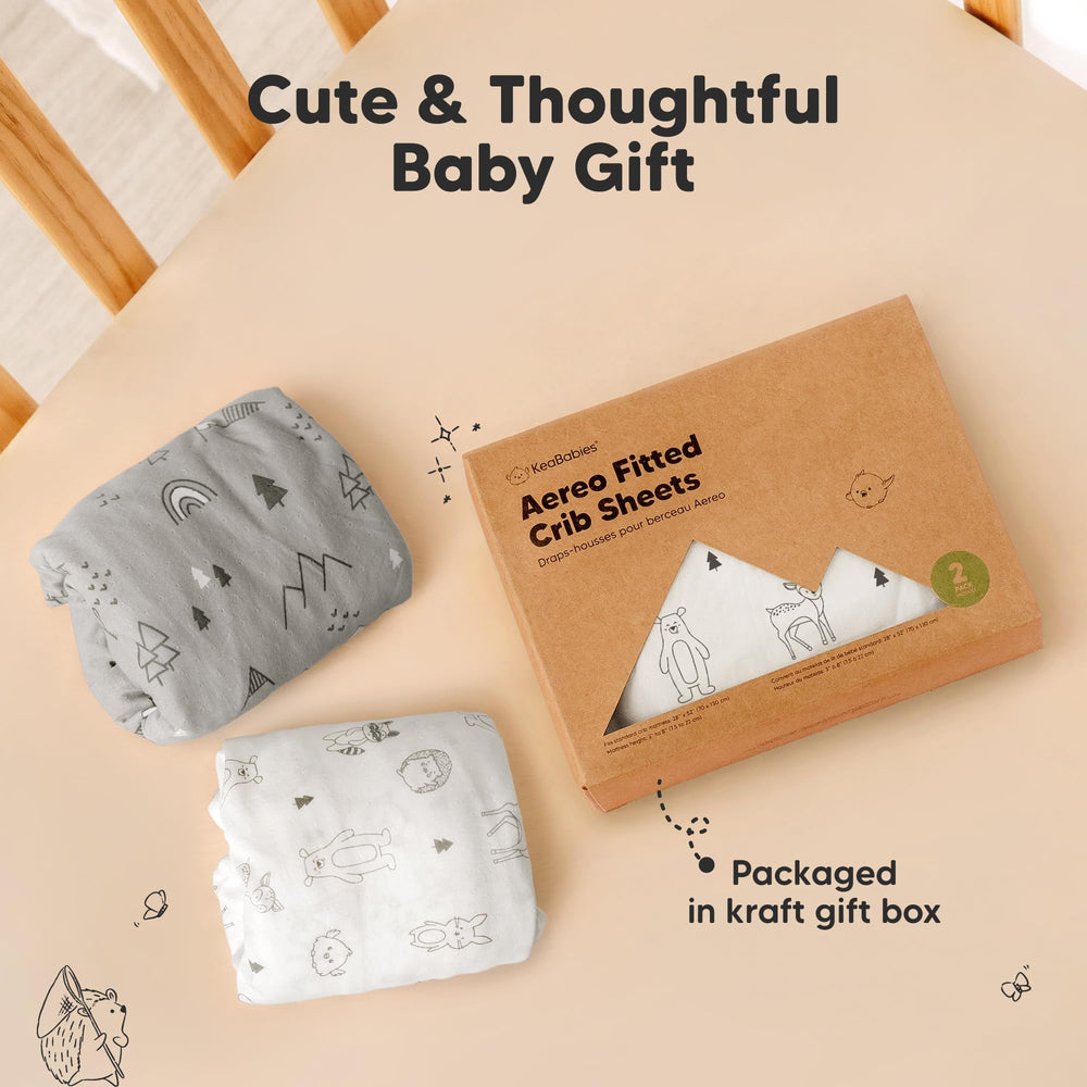 KeaBabies Aereo gift-box-packaging ships in kraft box for gifting.