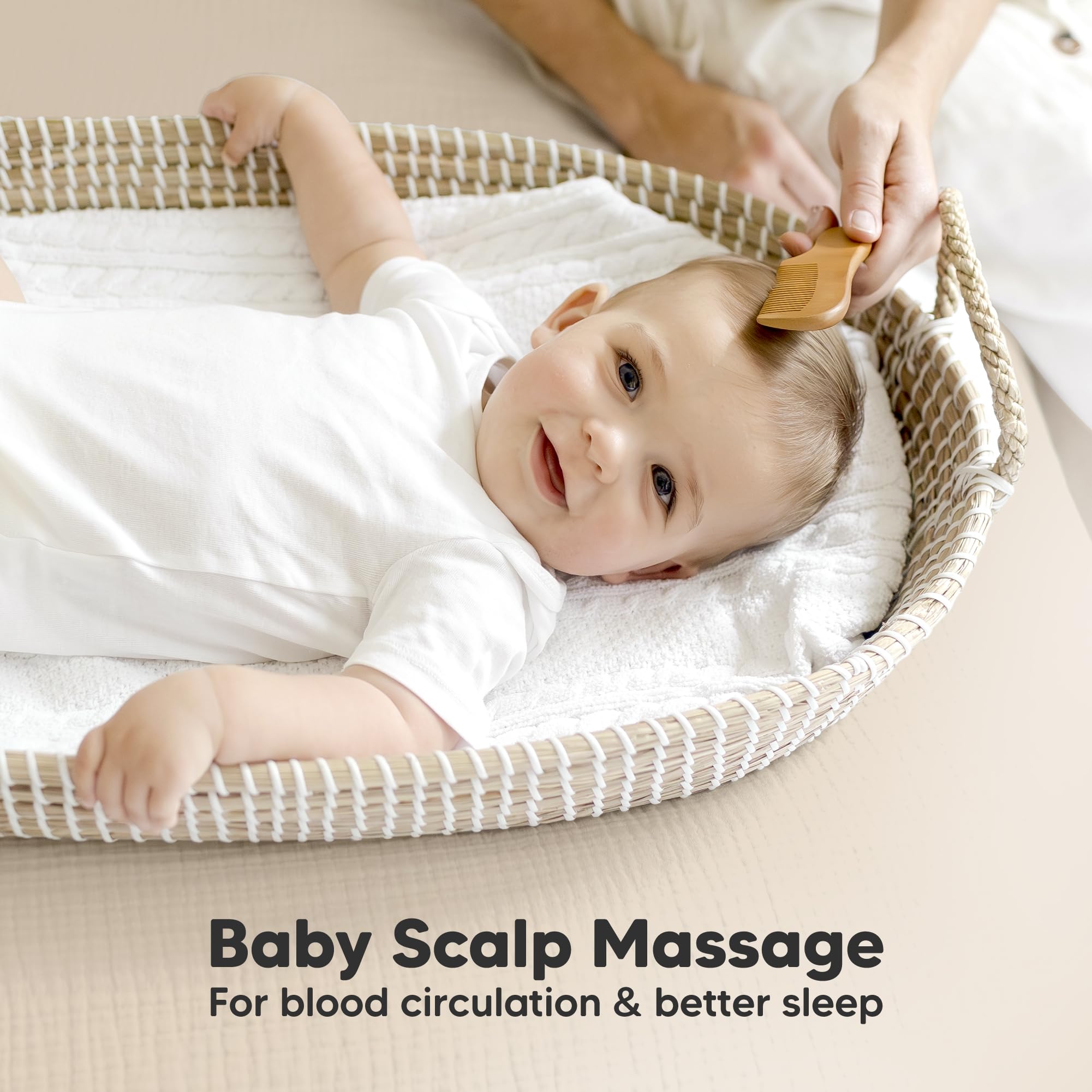 KeaBabies air hole design improves easy brushing on wet hair