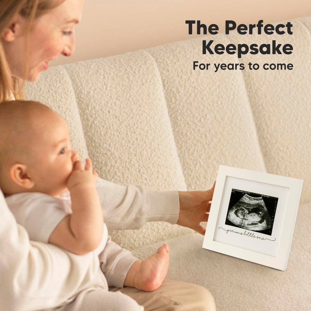 KeaBabies Alpine white frame close-up shows premium materials