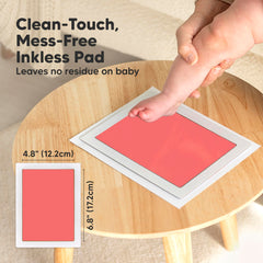 KeaBabies baby handprint on art card, crisp and lasting keepsake.