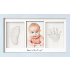 KeaBabies baby handprint frame for lasting keepsakes in the nursery.