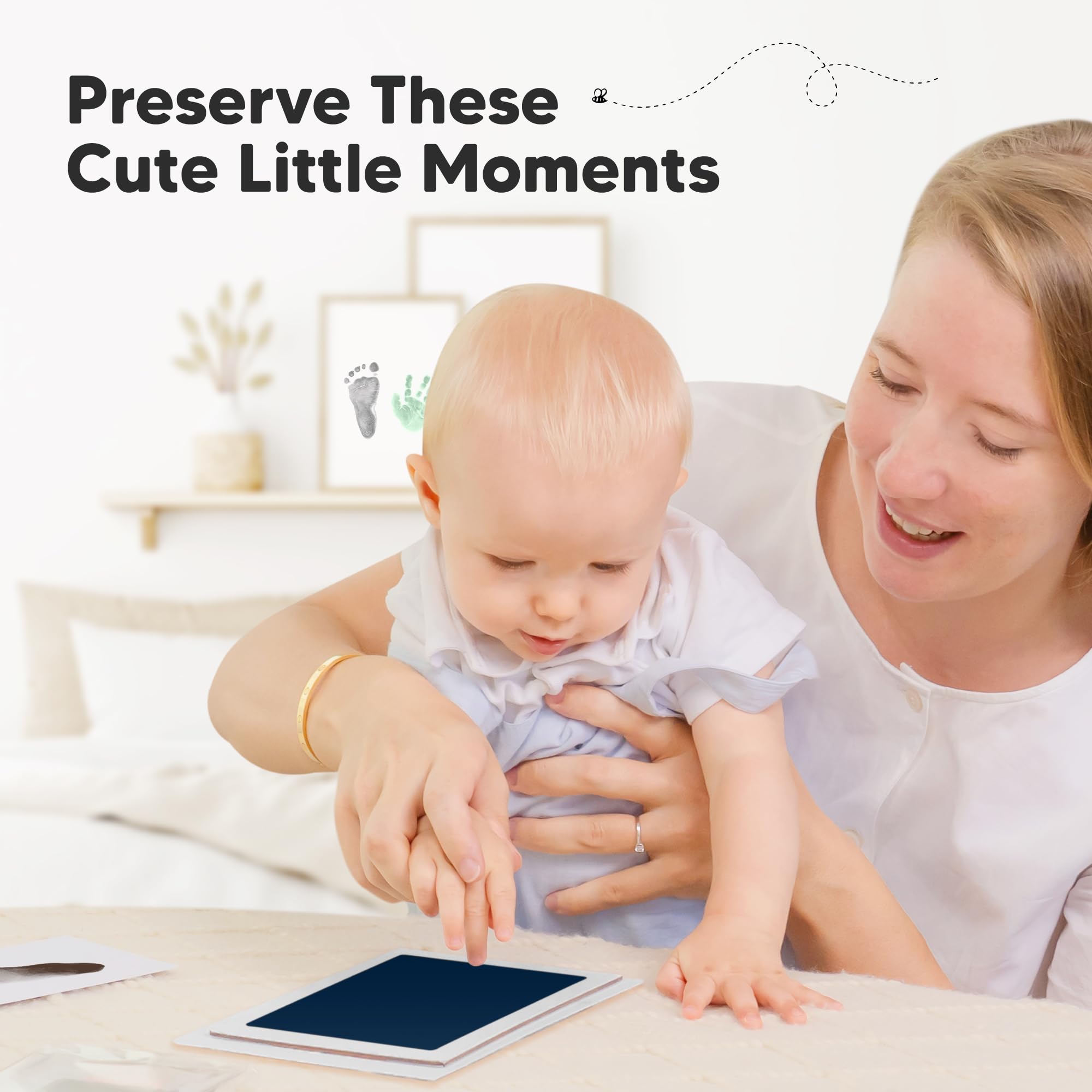 KeaBabies baby-safe ink is lab-tested for peace of mind while crafting.