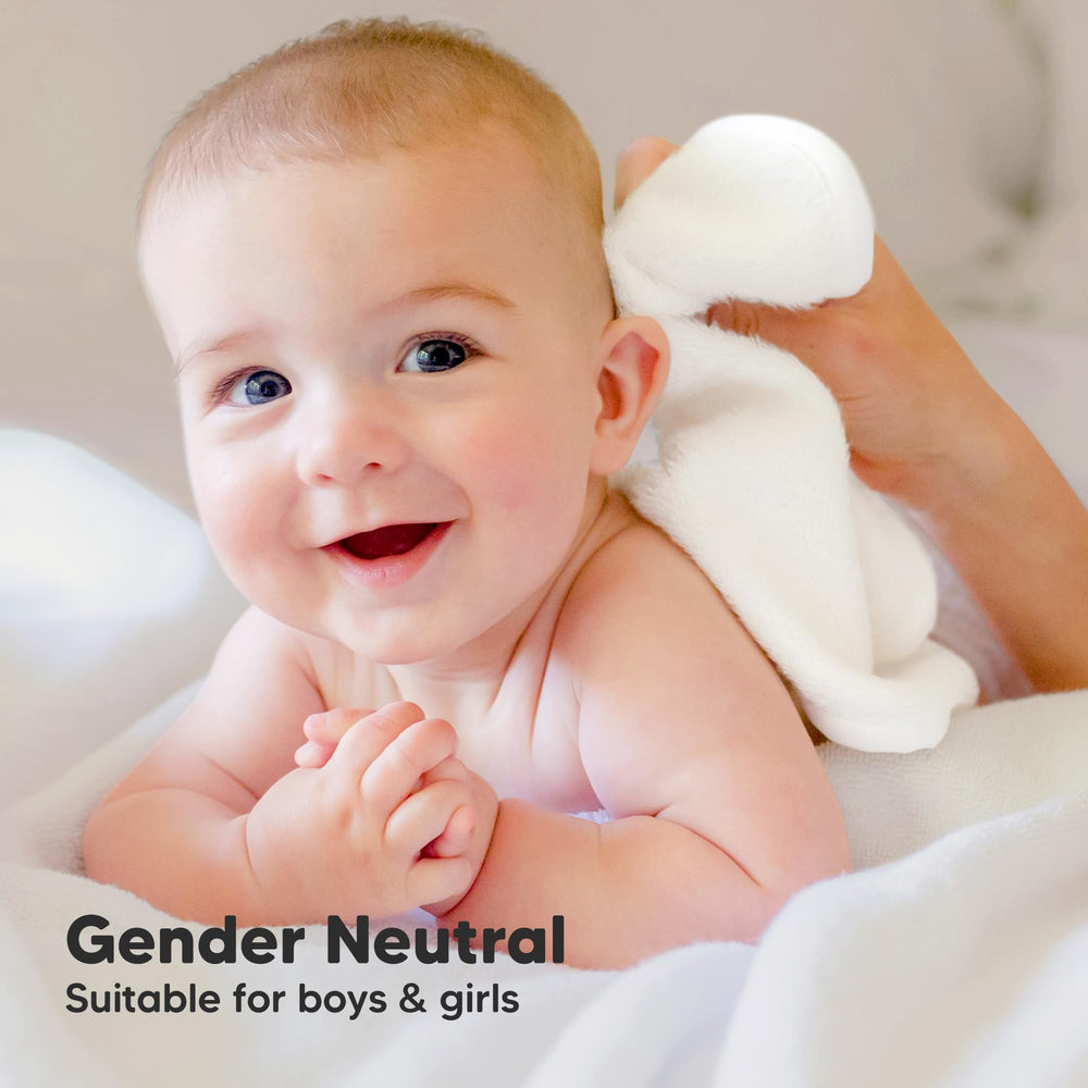 KeaBabies natural-soft bamboo washcloths suitable for daily facial cleansing.
