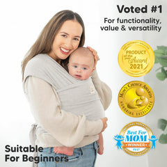 KeaBabies breathable fabric keeps baby cool and comfy.