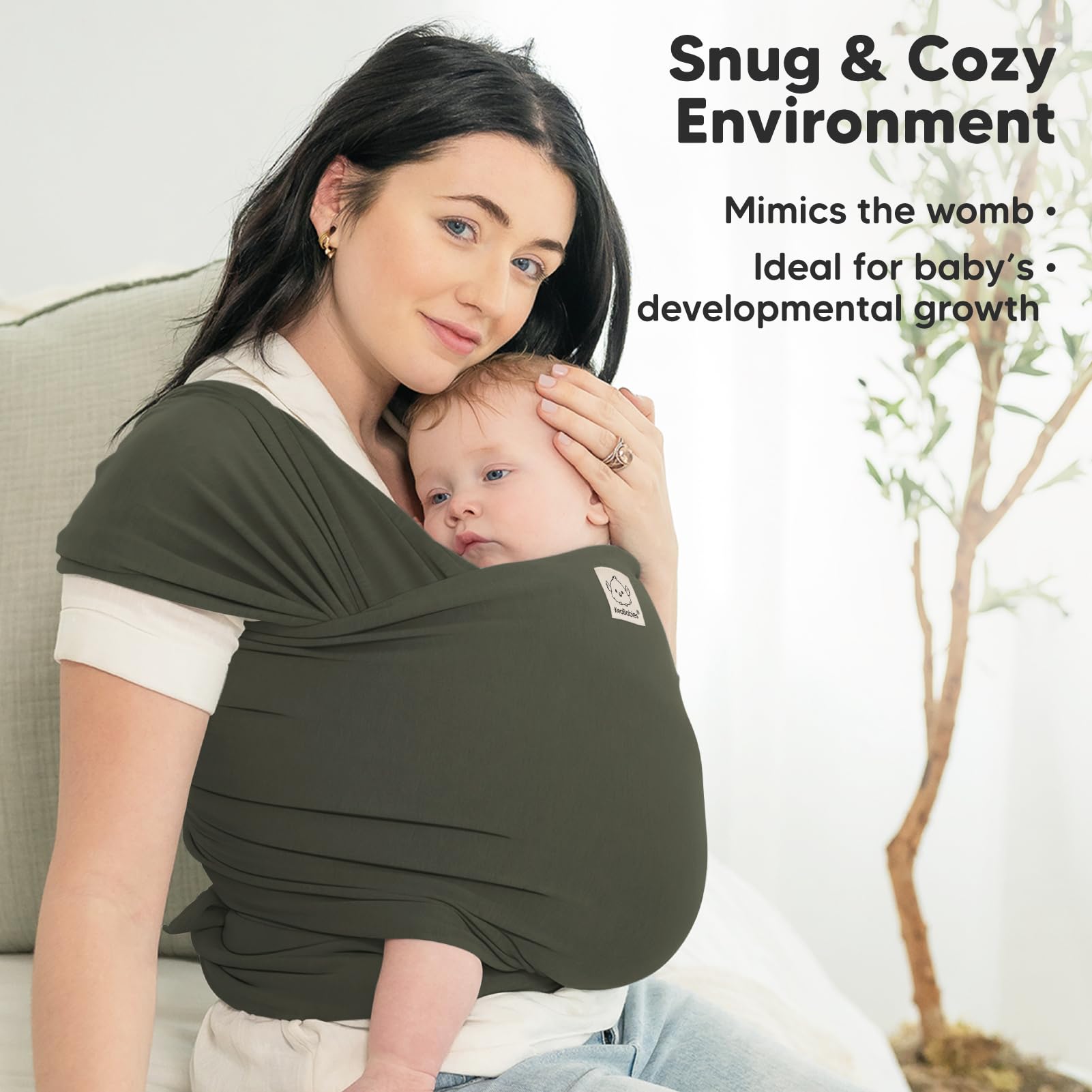 KeaBabies forest universal-fit design for caregivers