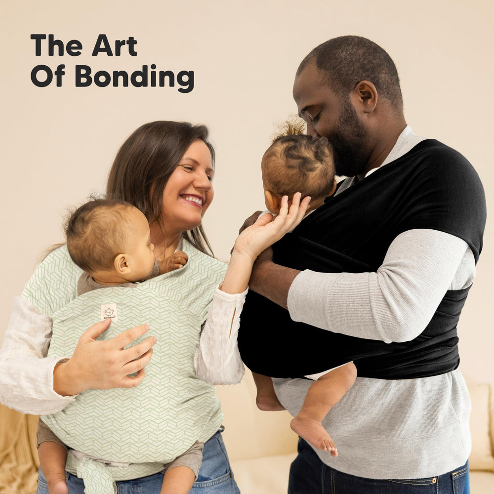 KeaBabies wrap carrier transitions from infant to toddler use
